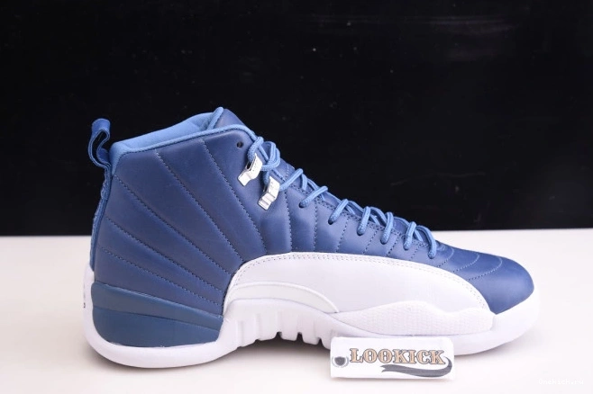 One Kick Air 12 Jordan Retro Blue Stone 130690-404 0716